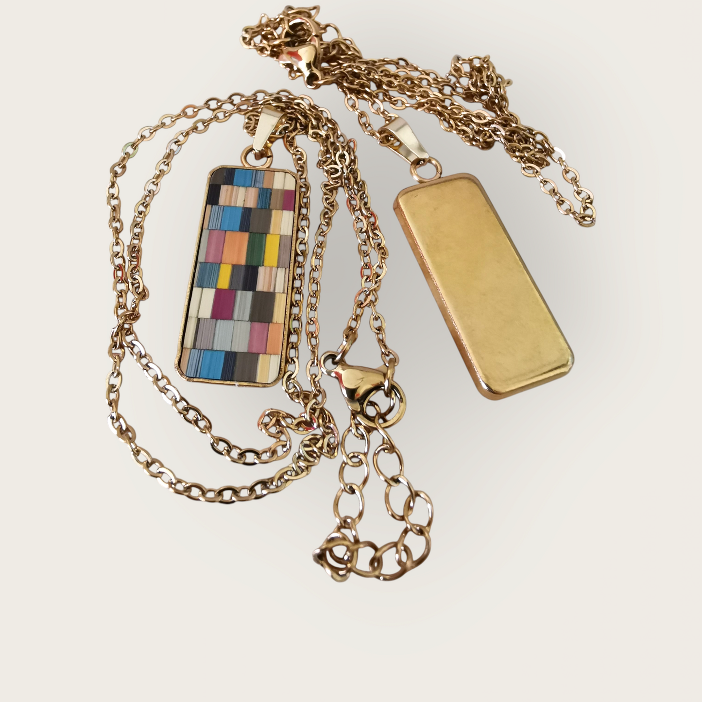 Collection NIKI- Pendentif rectangulaire- Elegan'SE
