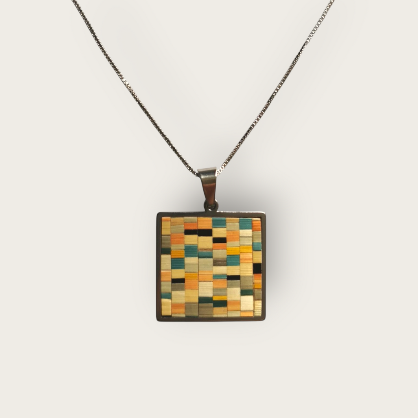 Collection NIKI- Pendentif carré- Elegan'SE
