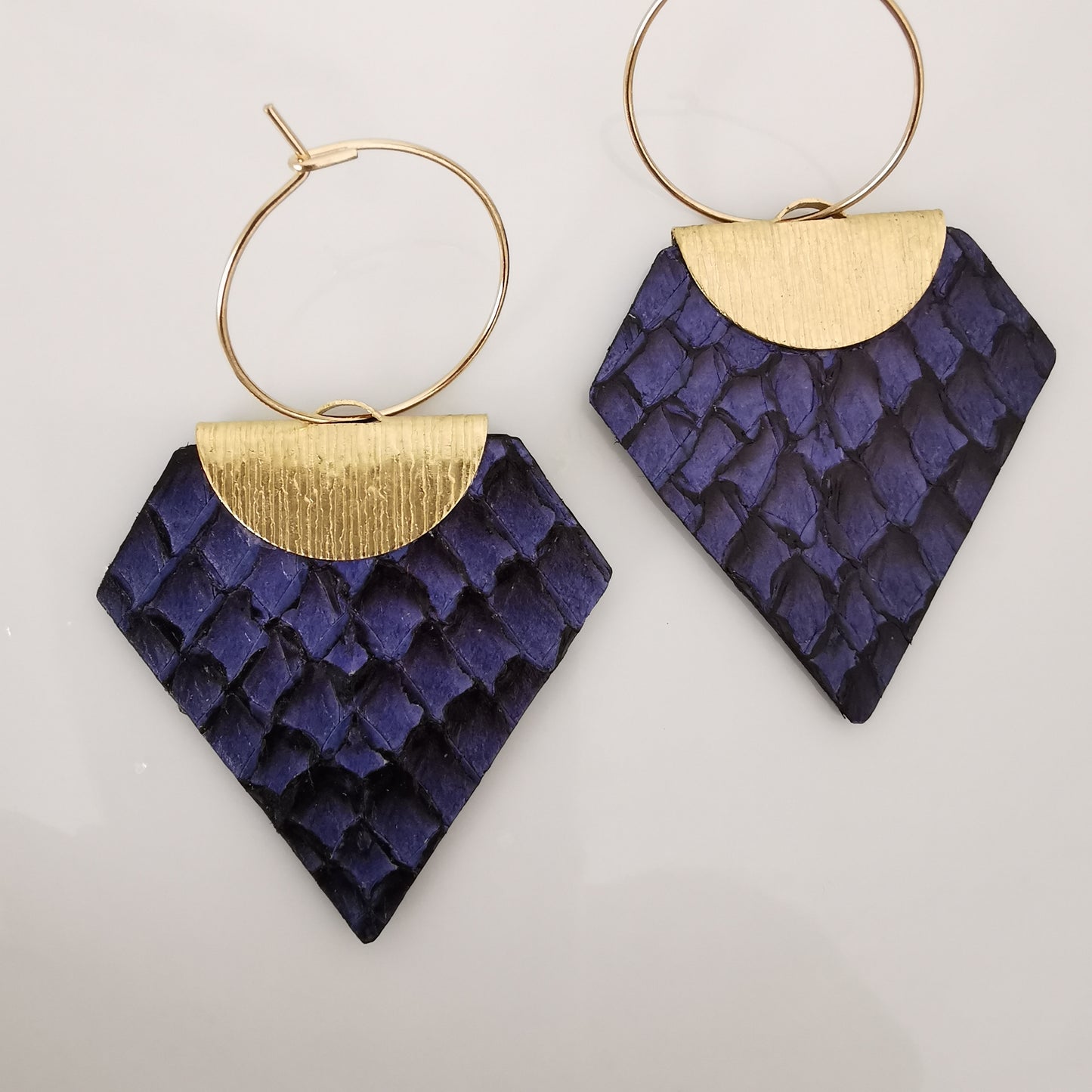 Collection OCEANIDES BICOLORES- Boucles d'oreilles- Elegan'SE