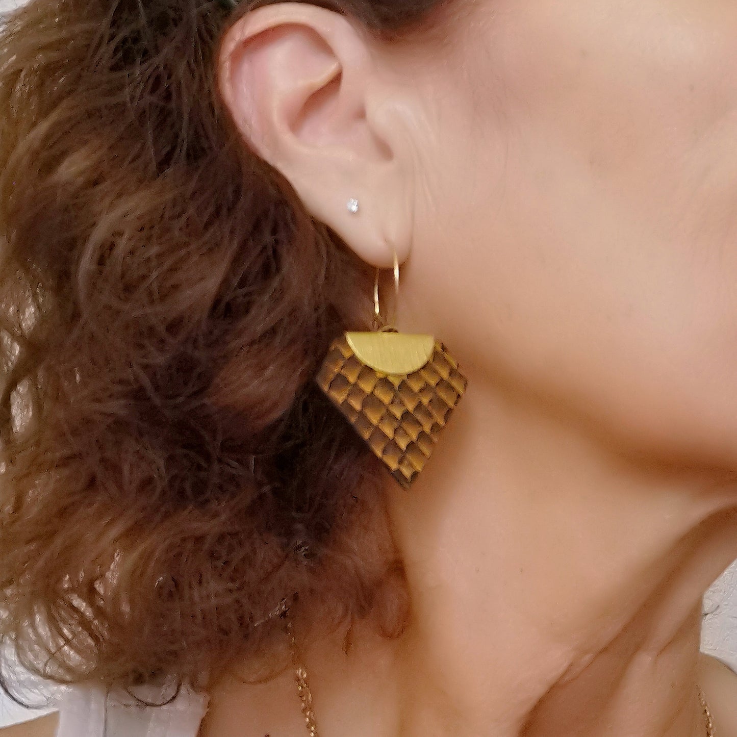 Collection OCEANIDES BICOLORES- Boucles d'oreilles- Elegan'SE