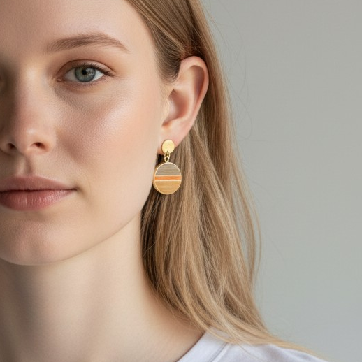 Collection FILOR- Boucles d'oreilles, bracelet, pendentif - Elegan'SE
