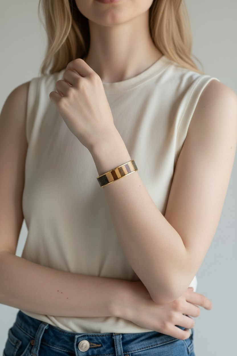 Collection MOKA - Bracelet largeur 1 -EleganSE