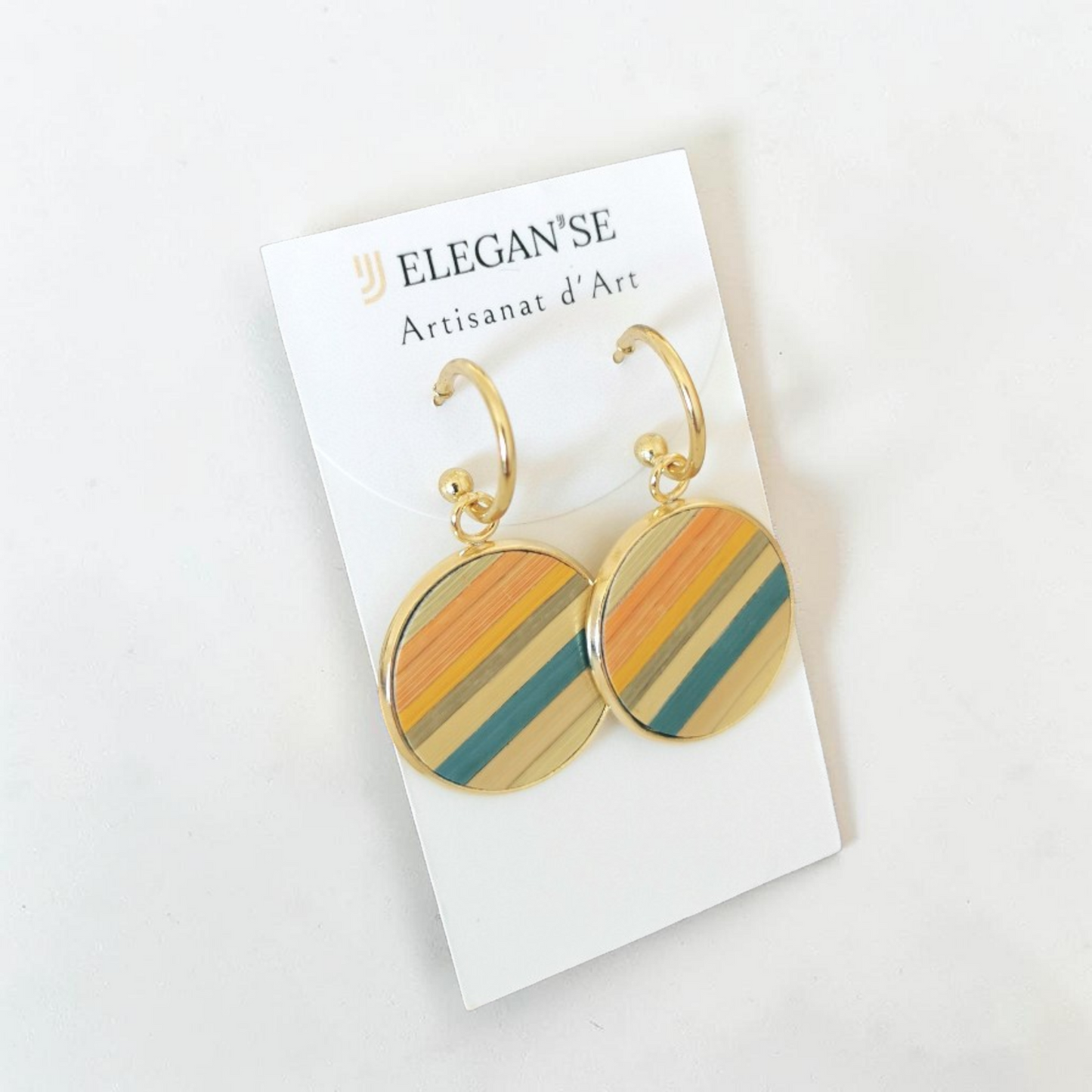 Collection LES BAIGNEUSES- Boucles d'oreilles, Bracelet, Pendentif - Elegan'SE